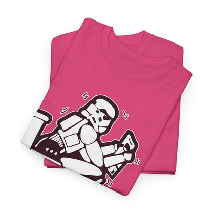 Use The Force, Unisex Heavy Cotton Tee, Star Wars, funny, restroom jokes, graphic design, png