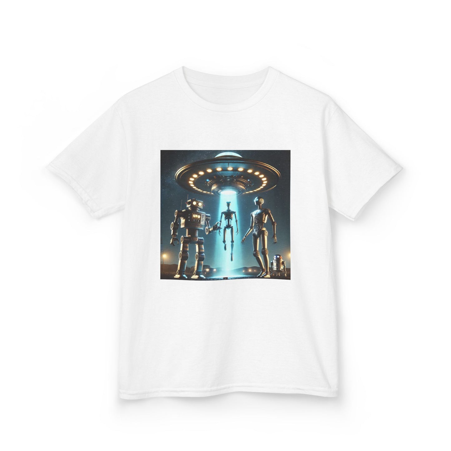 Alien Encounter Kids Tee, Fun Graphic Tee for Young Explorers, Perfect for Birthdays, Space Lovers, Casual Wear, Gift Idea