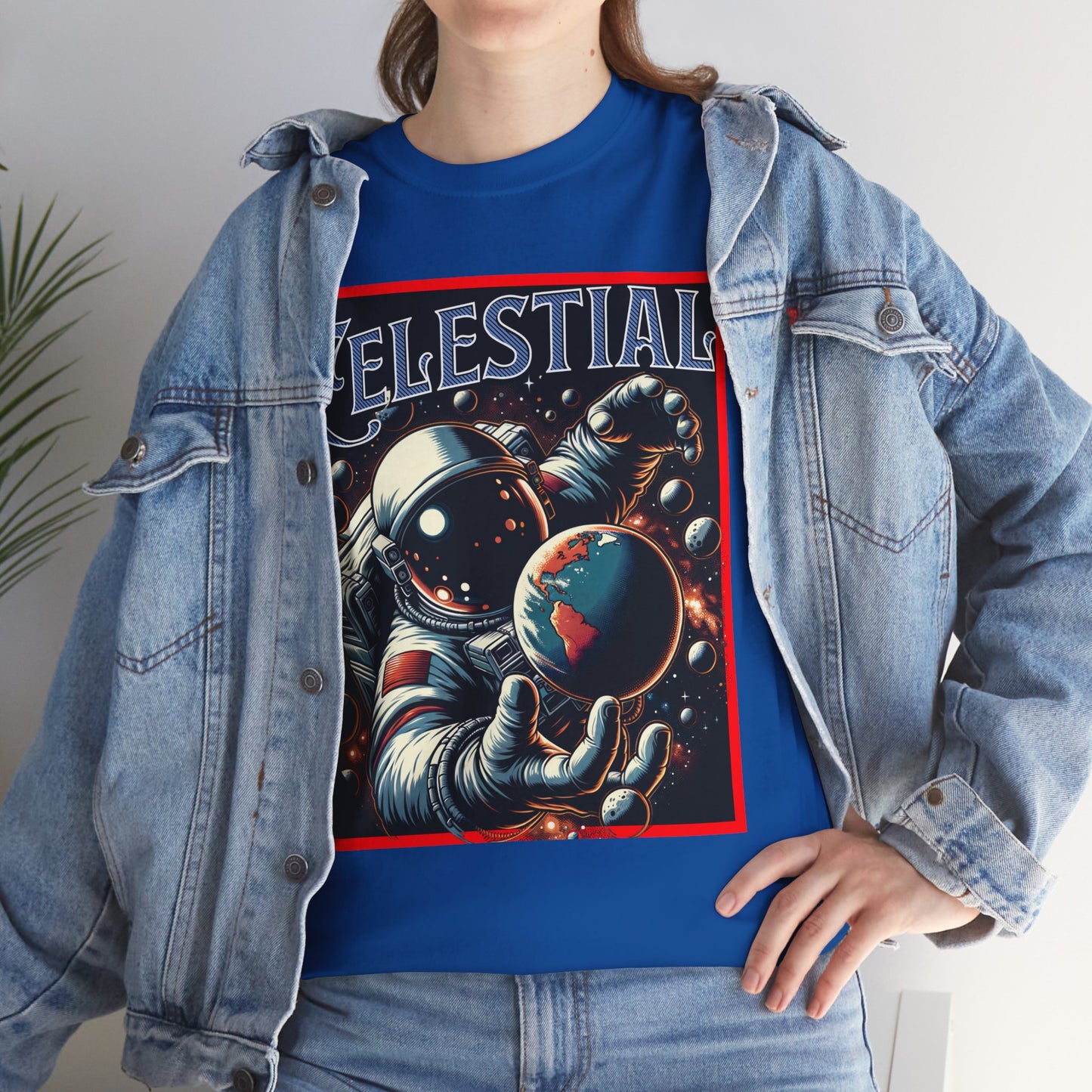 Celestial Astronaut Tee - Unisex Vintage Space Graphic T-Shirt, png, t-shirt, tshirts