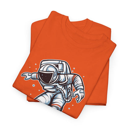 Discover Gravity. Unisex Heavy Cotton Tee - Fun Astronaut, Astronomy Graphic Tee - Unisex graphic design, png Express Delivery available