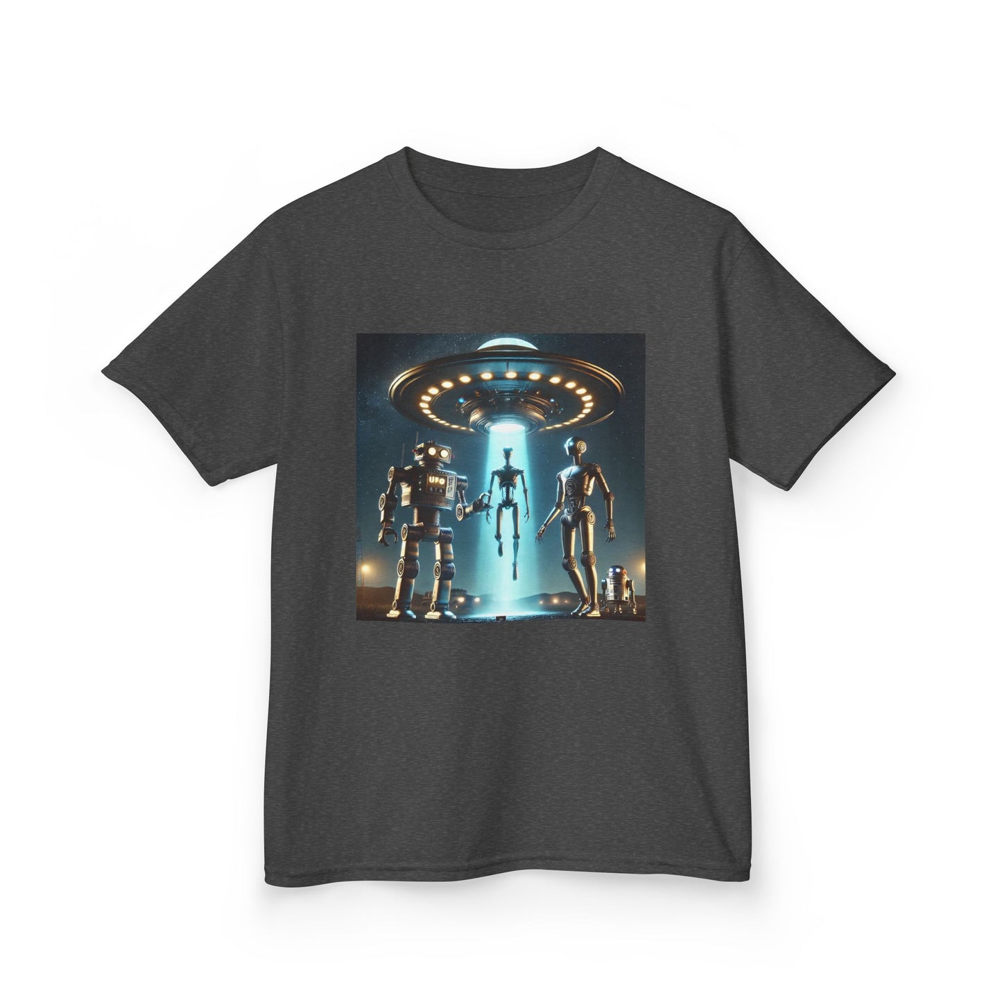 Alien Encounter Kids Tee, Fun Graphic Tee for Young Explorers, Perfect for Birthdays, Space Lovers, Casual Wear, Gift Idea