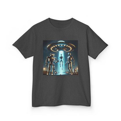 Alien Encounter Kids Tee, Fun Graphic Tee for Young Explorers, Perfect for Birthdays, Space Lovers, Casual Wear, Gift Idea