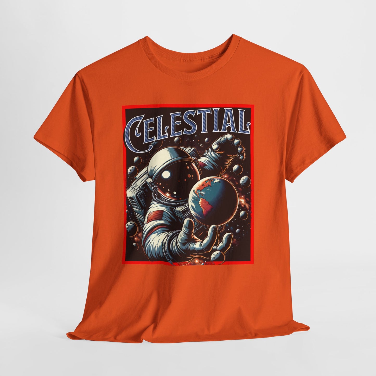 Celestial Astronaut Tee - Unisex Vintage Space Graphic T-Shirt, png, t-shirt, tshirts
