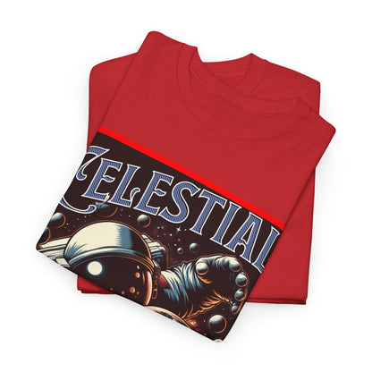 Celestial Astronaut Tee - Unisex Vintage Space Graphic T-Shirt, png, t-shirt, tshirts