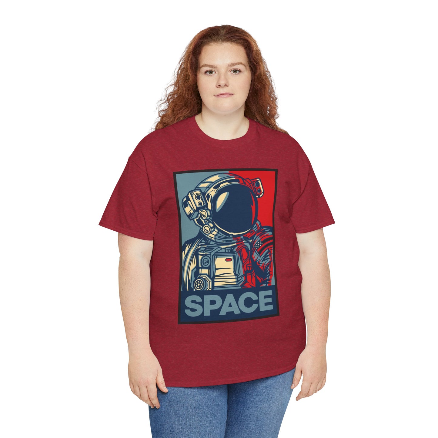Space, Unisex Heavy Cotton Tee, Space Race Tee. spacex, t-shirt, tshirt, png