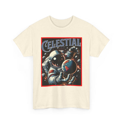Celestial Astronaut Tee - Unisex Vintage Space Graphic T-Shirt, png, t-shirt, tshirts