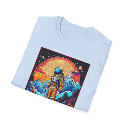 Astronaut Adventure T-Shirt | Cosmic Space Tee, Unisex Graphic Shirt, Gift for Space Lovers, Festival Wear, Outer Space Design