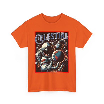 Celestial Astronaut Tee - Unisex Vintage Space Graphic T-Shirt, png, t-shirt, tshirts