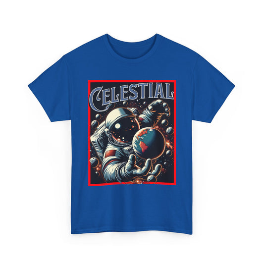 Celestial Astronaut Tee - Unisex Vintage Space Graphic T-Shirt, png, t-shirt, tshirts