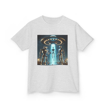 Alien Encounter Kids Tee, Fun Graphic Tee for Young Explorers, Perfect for Birthdays, Space Lovers, Casual Wear, Gift Idea