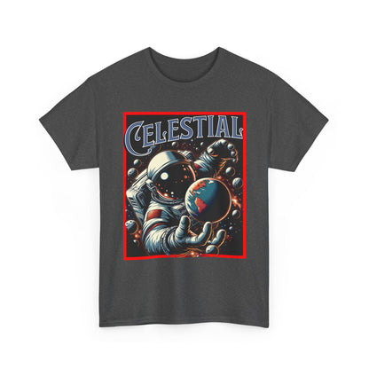Celestial Astronaut Tee - Unisex Vintage Space Graphic T-Shirt, png, t-shirt, tshirts