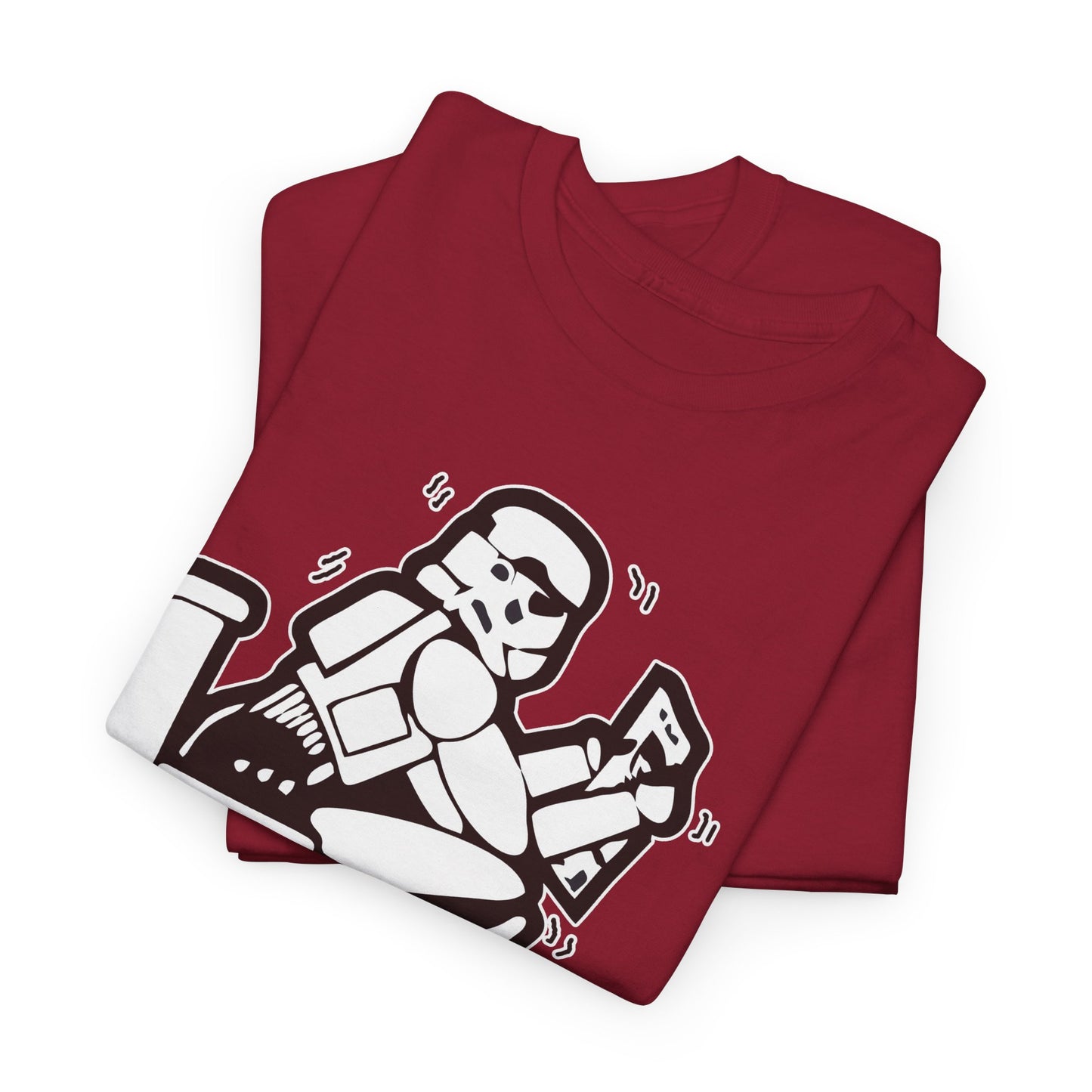 Use The Force, Unisex Heavy Cotton Tee, Star Wars, funny, restroom jokes, graphic design, png