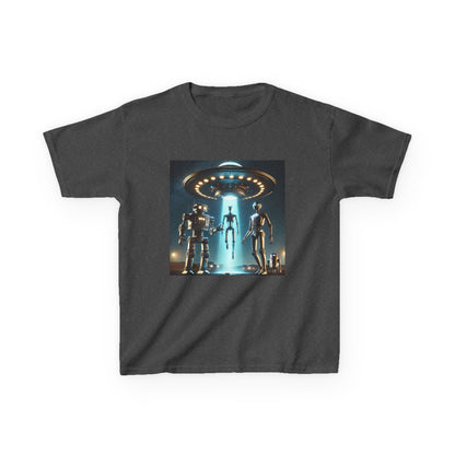 Alien Encounter Kids Tee, Fun Graphic Tee for Young Explorers, Perfect for Birthdays, Space Lovers, Casual Wear, Gift Idea