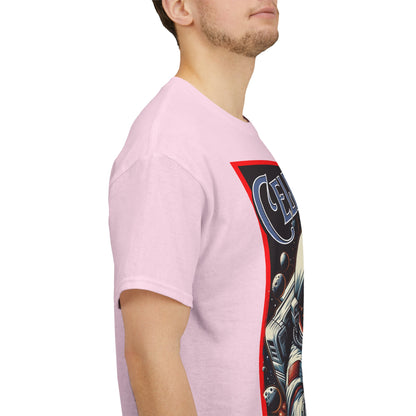 Celestial Astronaut Tee - Unisex Vintage Space Graphic T-Shirt, png, t-shirt, tshirts