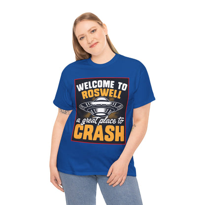 Roswell, UFO, Unisex Heavy Cotton Tee, graphic design, png, t-shirts, t-shirt, tshirts