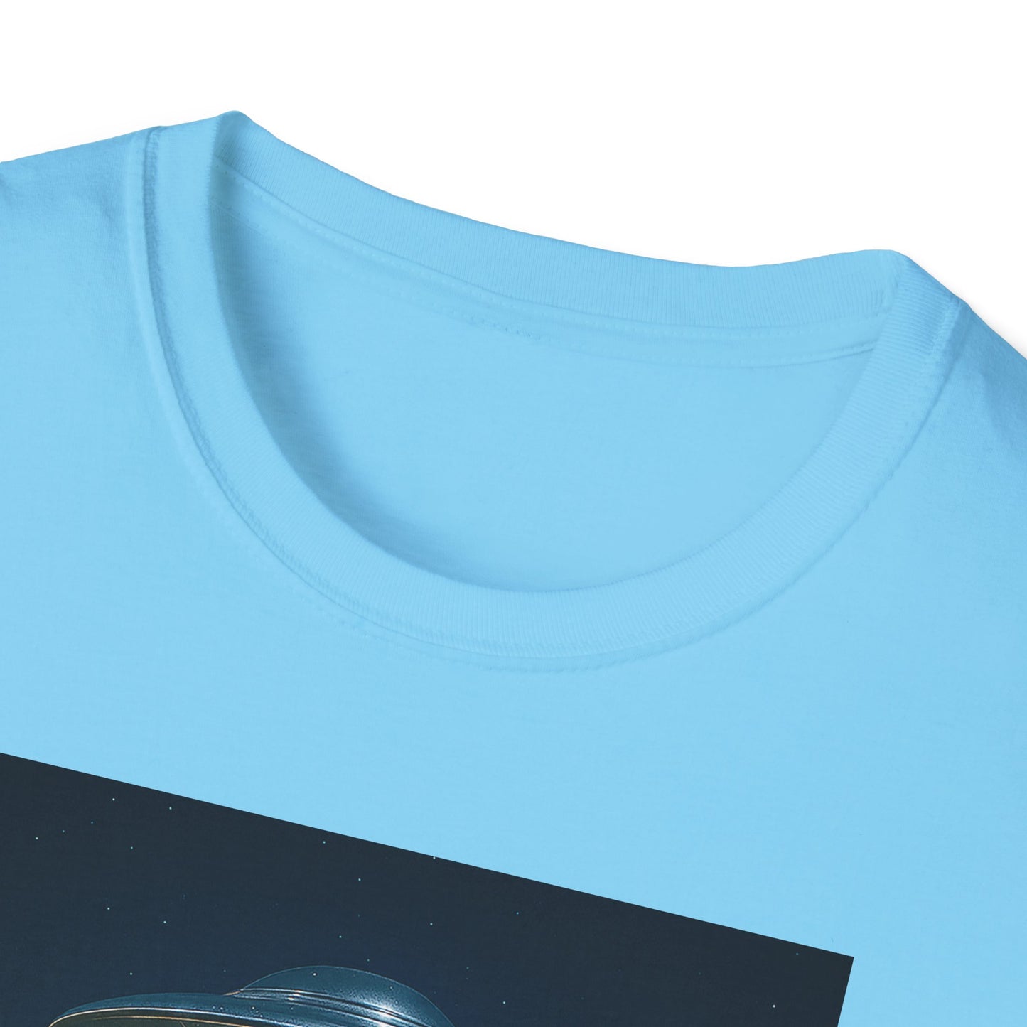 Luxor UFO, Las Vegas UFO Unisex Softstyle T-Shirt - Retro Nevada Design, graphic design, t-shirts, tshirts, tees, GraphicTees, png