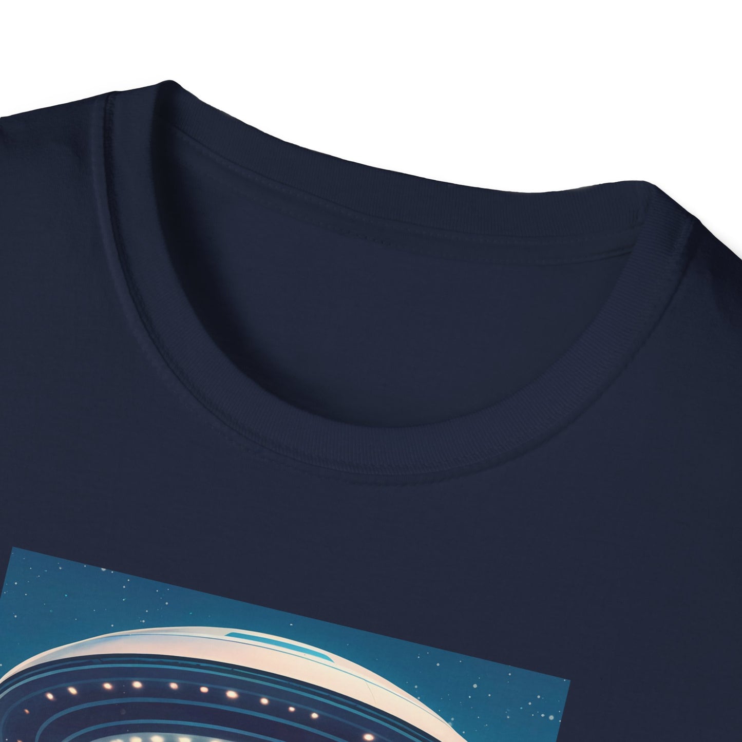 Cosmic Abduction Unisex T-Shirt | Space Alien Tee, UFO Graphic Shirt, Sci-Fi Fan Gift, Casual Style, Cool Vintage Look