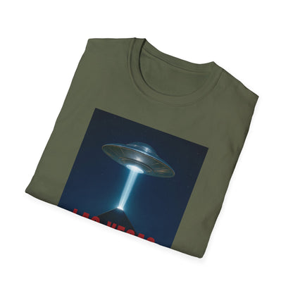 Luxor UFO, Las Vegas UFO Unisex Softstyle T-Shirt - Retro Nevada Design, graphic design, t-shirts, tshirts, tees, GraphicTees, png