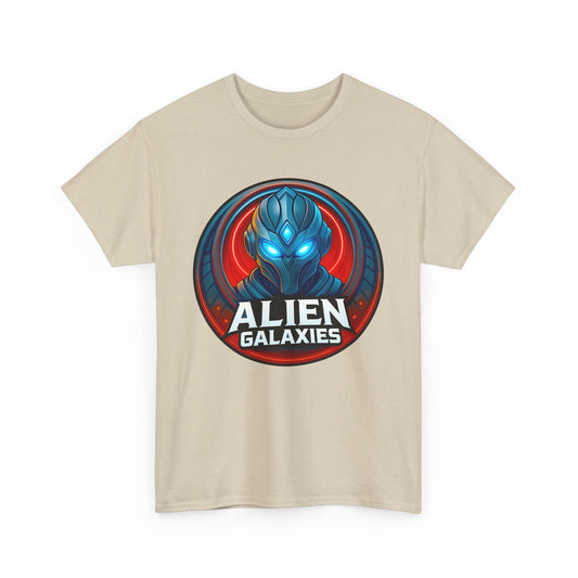 Alien Galaxies T-Shirt — Sci‑Fi Alien Emblem Tee, unisex, t-shirt, png, graphic design