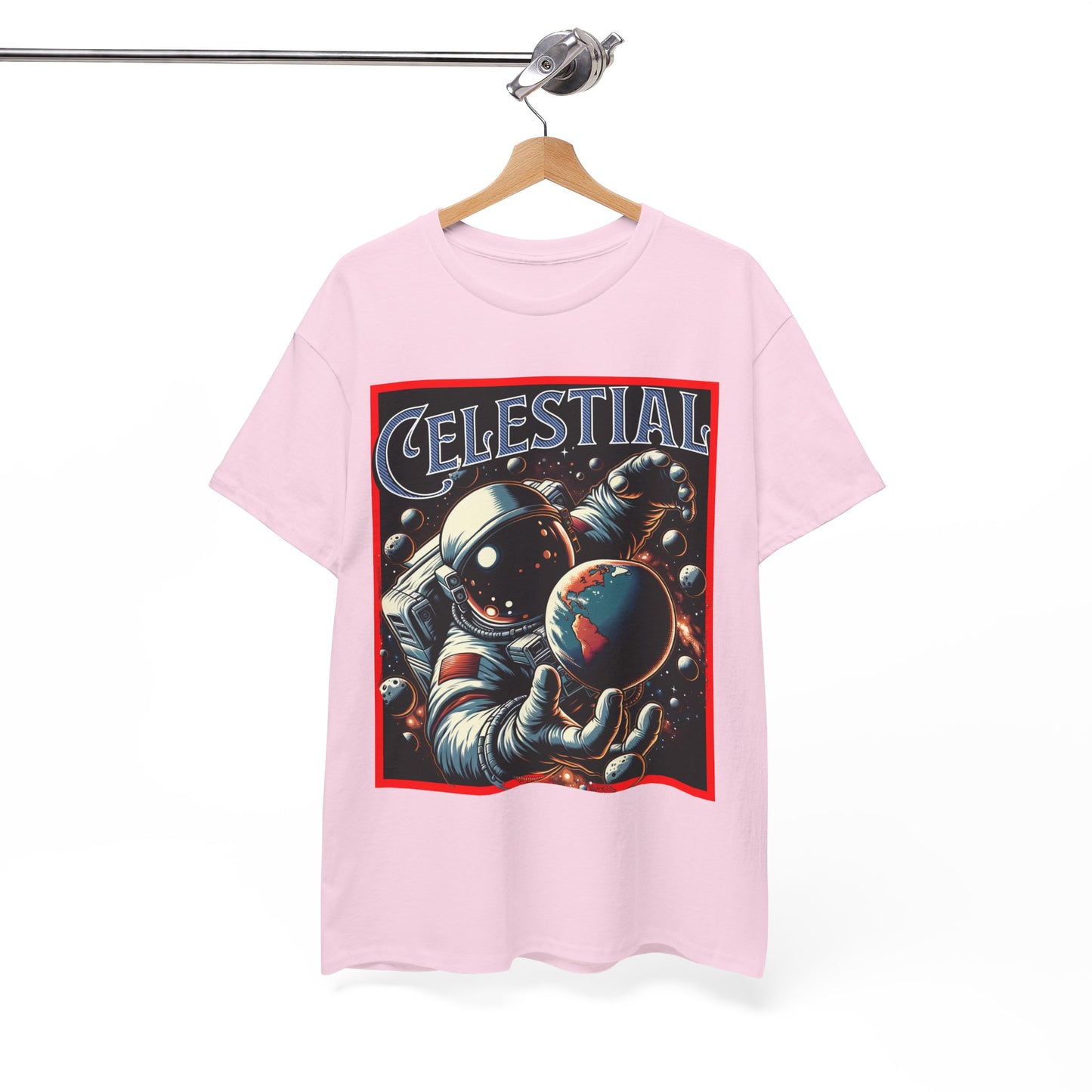 Celestial Astronaut Tee - Unisex Vintage Space Graphic T-Shirt, png, t-shirt, tshirts