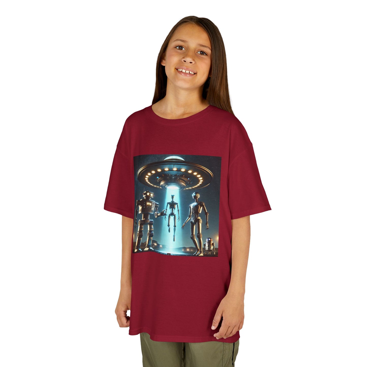 Alien Encounter Kids Tee, Fun Graphic Tee for Young Explorers, Perfect for Birthdays, Space Lovers, Casual Wear, Gift Idea
