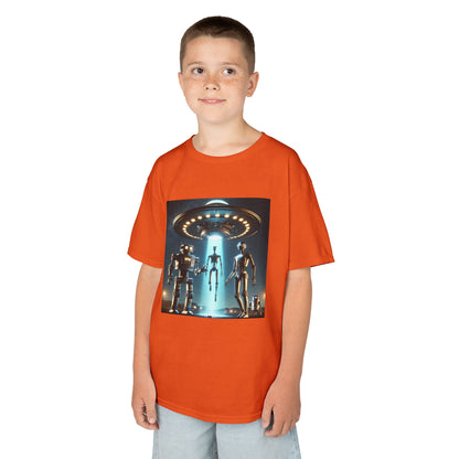 Alien Encounter Kids Tee, Fun Graphic Tee for Young Explorers, Perfect for Birthdays, Space Lovers, Casual Wear, Gift Idea