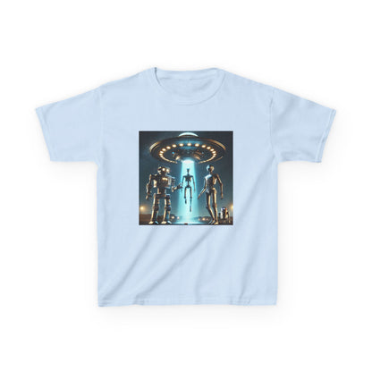Alien Encounter Kids Tee, Fun Graphic Tee for Young Explorers, Perfect for Birthdays, Space Lovers, Casual Wear, Gift Idea