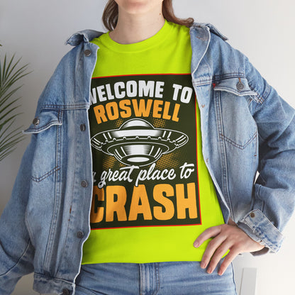 Roswell, UFO, Unisex Heavy Cotton Tee, graphic design, png, t-shirts, t-shirt, tshirts
