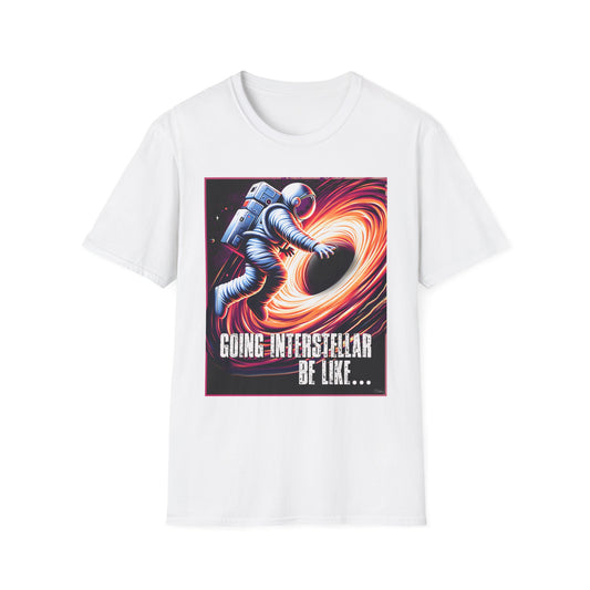 Interstellar BlackHole, Space Voyager Graphic Tee, Going Interstellar T-Shirt, Astronaut Shirt, Gift for Sci-Fi Lovers, Cool Casual Wear, t-shirts