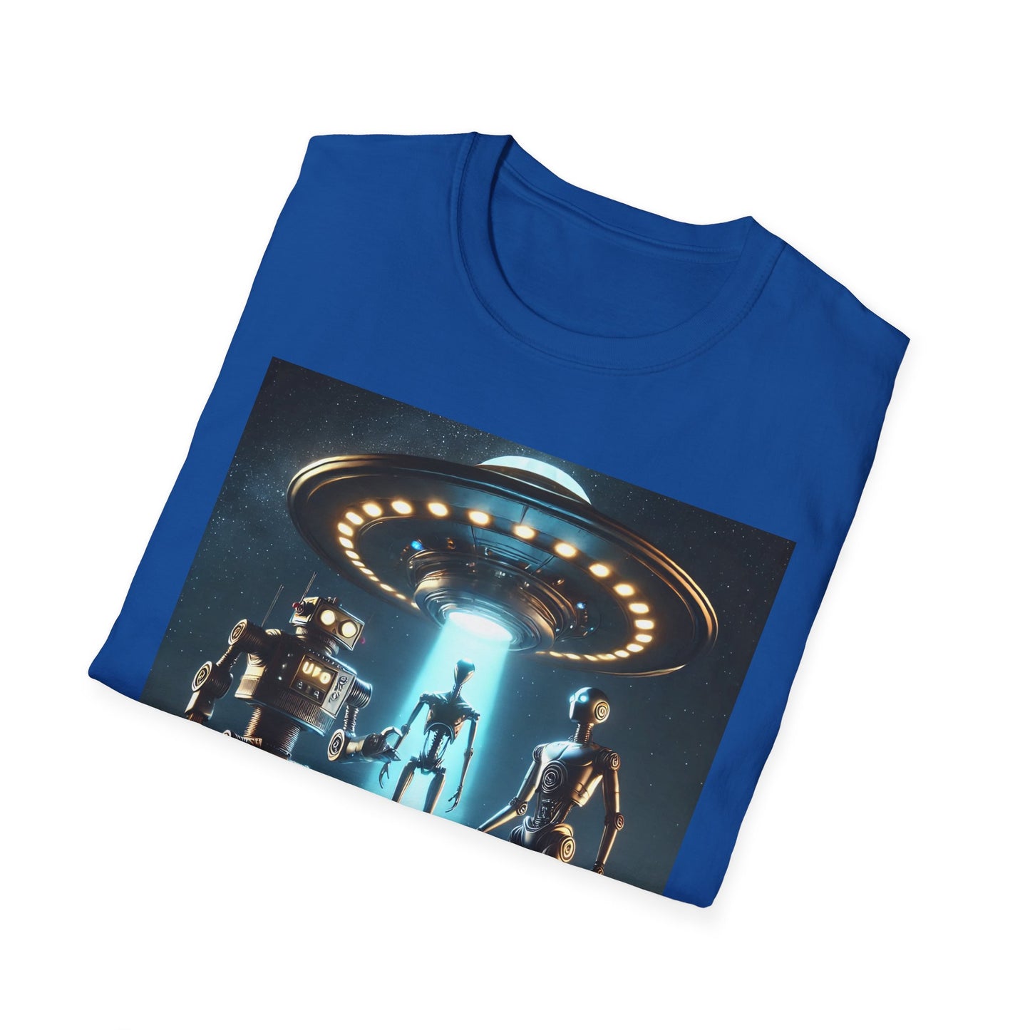 Retro Sci-Fi Unisex T-Shirt, Alien Design Shirt, Gift for Space Lovers, Cool Graphic Tee, Perfect for Sci-Fi Fans, Casual Wear