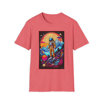 Astronaut Adventure T-Shirt | Cosmic Space Tee, Unisex Graphic Shirt, Gift for Space Lovers, Festival Wear, Outer Space Design