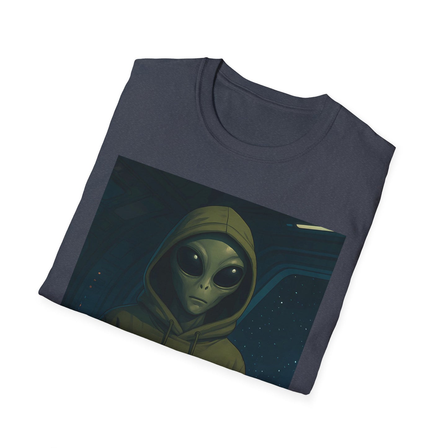 Humans Are Not Real, Alien Humor Unisex T-Shirt, Funny Graphic Tee, Space Lover Gift, Casual Wear, Gift for Nerds, Quirky Statement Shirt