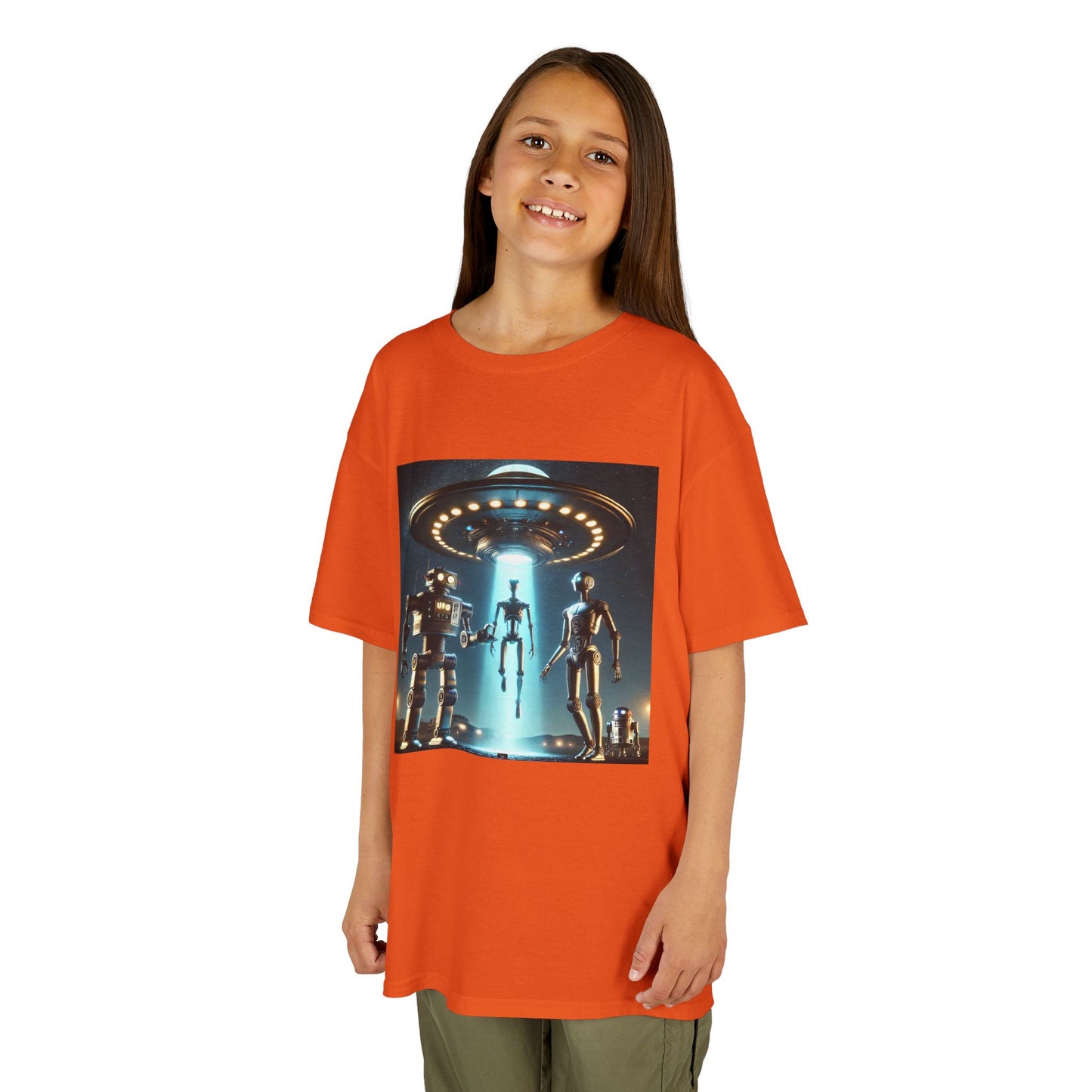 Alien Encounter Kids Tee, Fun Graphic Tee for Young Explorers, Perfect for Birthdays, Space Lovers, Casual Wear, Gift Idea