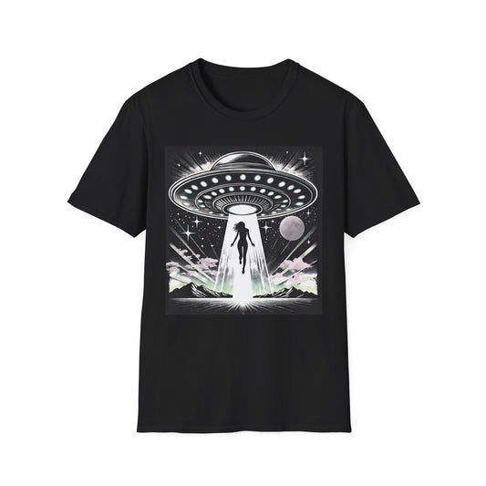 Cosmic Alien Abduction T-Shirt, Retro UFO Shirt, t-shirts, tshirts, Space Enthusiast Apparel, Graphic Tee, Gift for Sci-Fi Lovers, tees, png