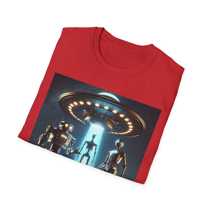 Retro Sci-Fi Unisex T-Shirt, Alien Design Shirt, Gift for Space Lovers, Cool Graphic Tee, Perfect for Sci-Fi Fans, Casual Wear