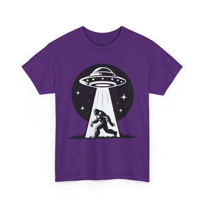 Bigfoot UFO Unisex Tee Graphic Design T-Shirt, GraphicTees, png, sublimation