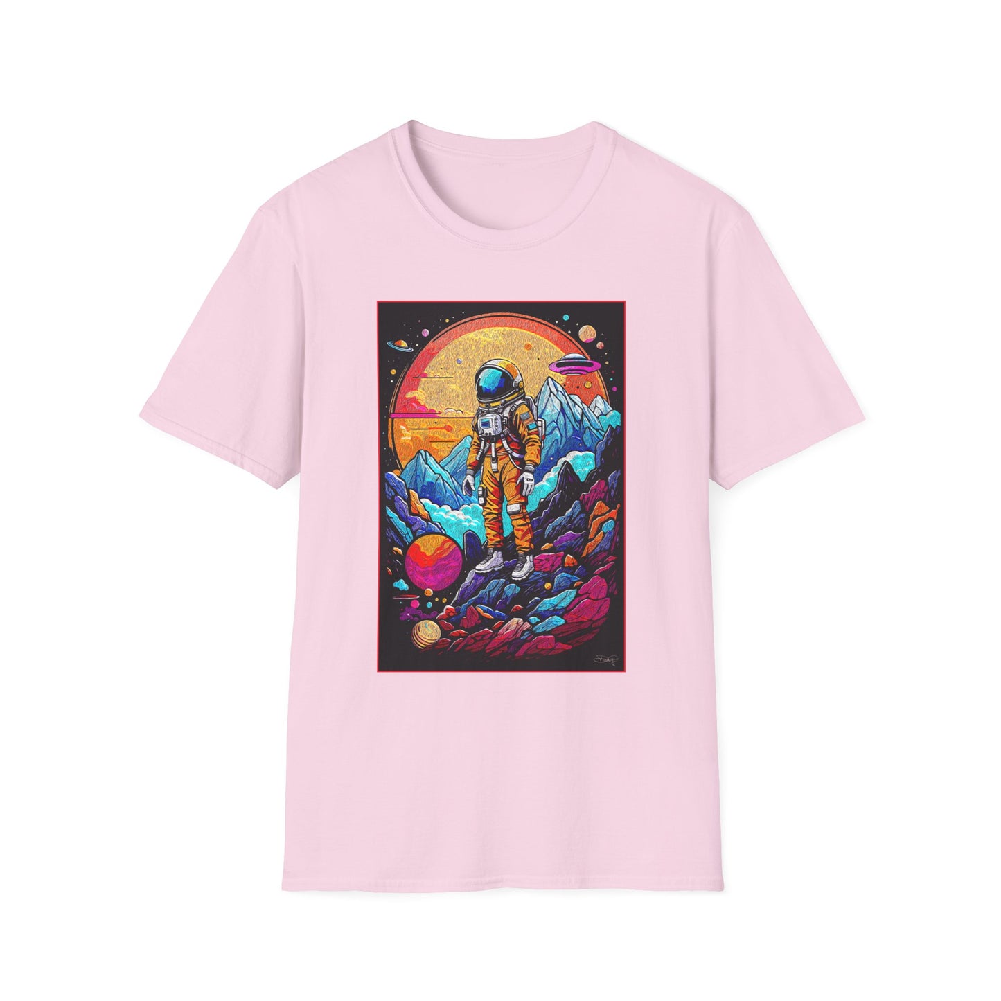 Astronaut Adventure T-Shirt | Cosmic Space Tee, Unisex Graphic Shirt, Gift for Space Lovers, Festival Wear, Outer Space Design