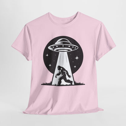 Bigfoot UFO Unisex Tee Graphic Design T-Shirt, GraphicTees, png, sublimation