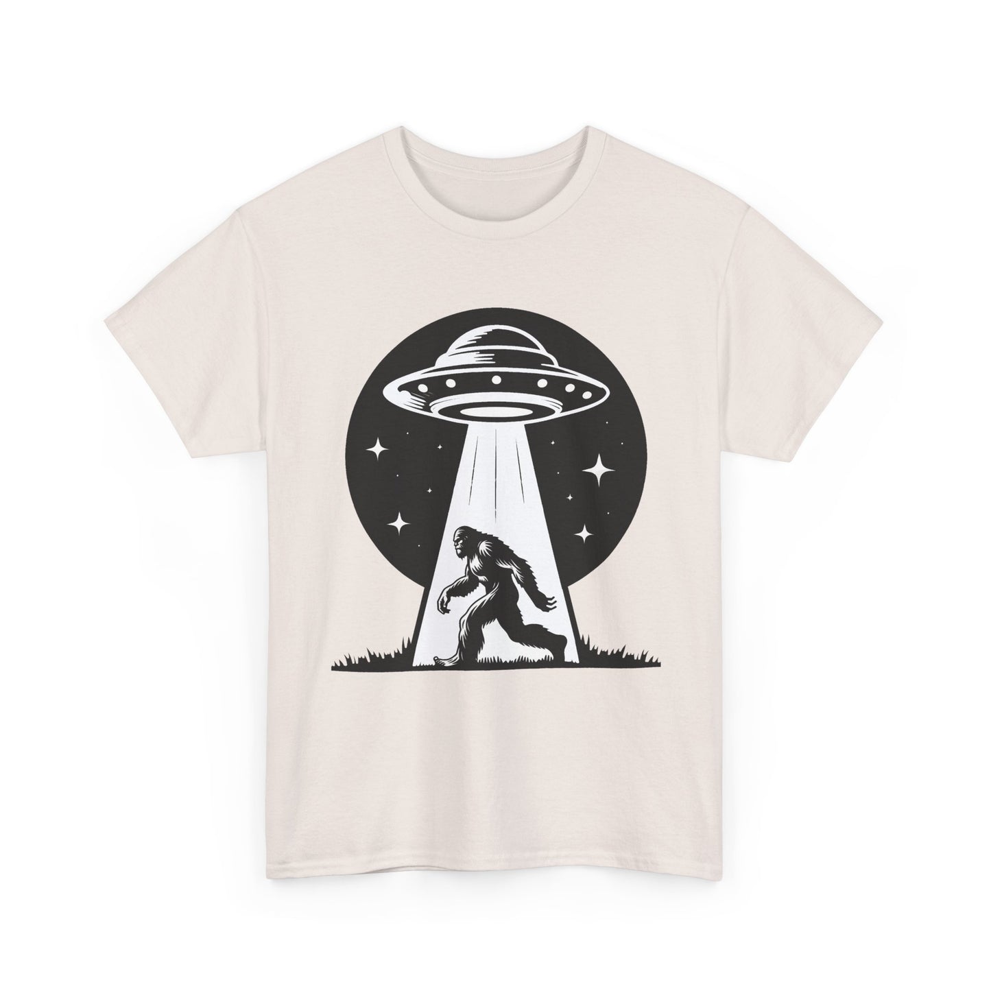 Bigfoot UFO Unisex Tee Graphic Design T-Shirt, GraphicTees, png, sublimation