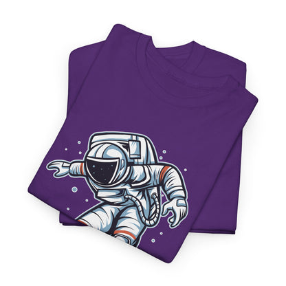 Discover Gravity. Unisex Heavy Cotton Tee - Fun Astronaut, Astronomy Graphic Tee - Unisex graphic design, png Express Delivery available