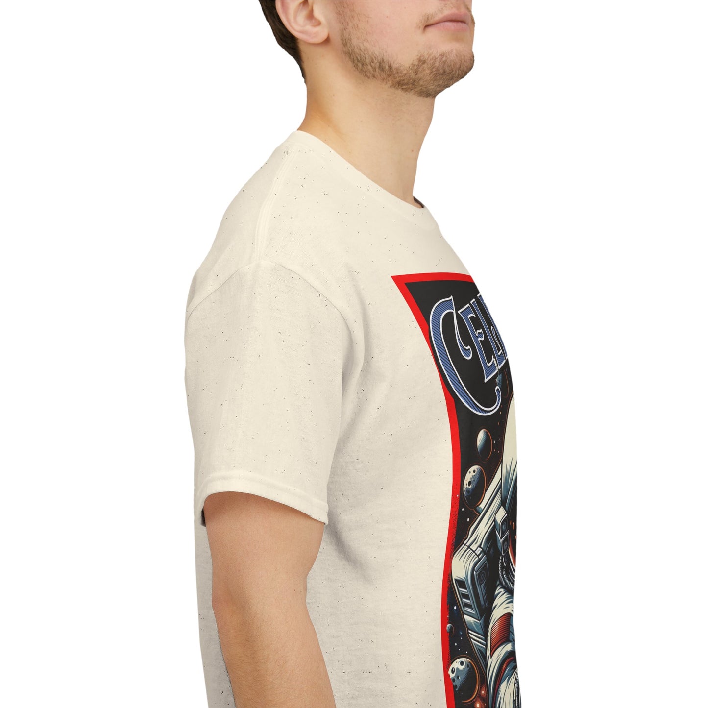 Celestial Astronaut Tee - Unisex Vintage Space Graphic T-Shirt, png, t-shirt, tshirts