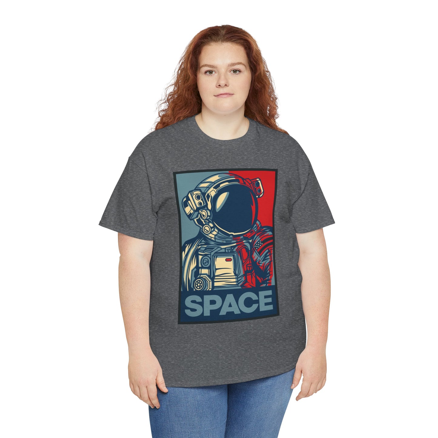 Space, Unisex Heavy Cotton Tee, Space Race Tee. spacex, t-shirt, tshirt, png