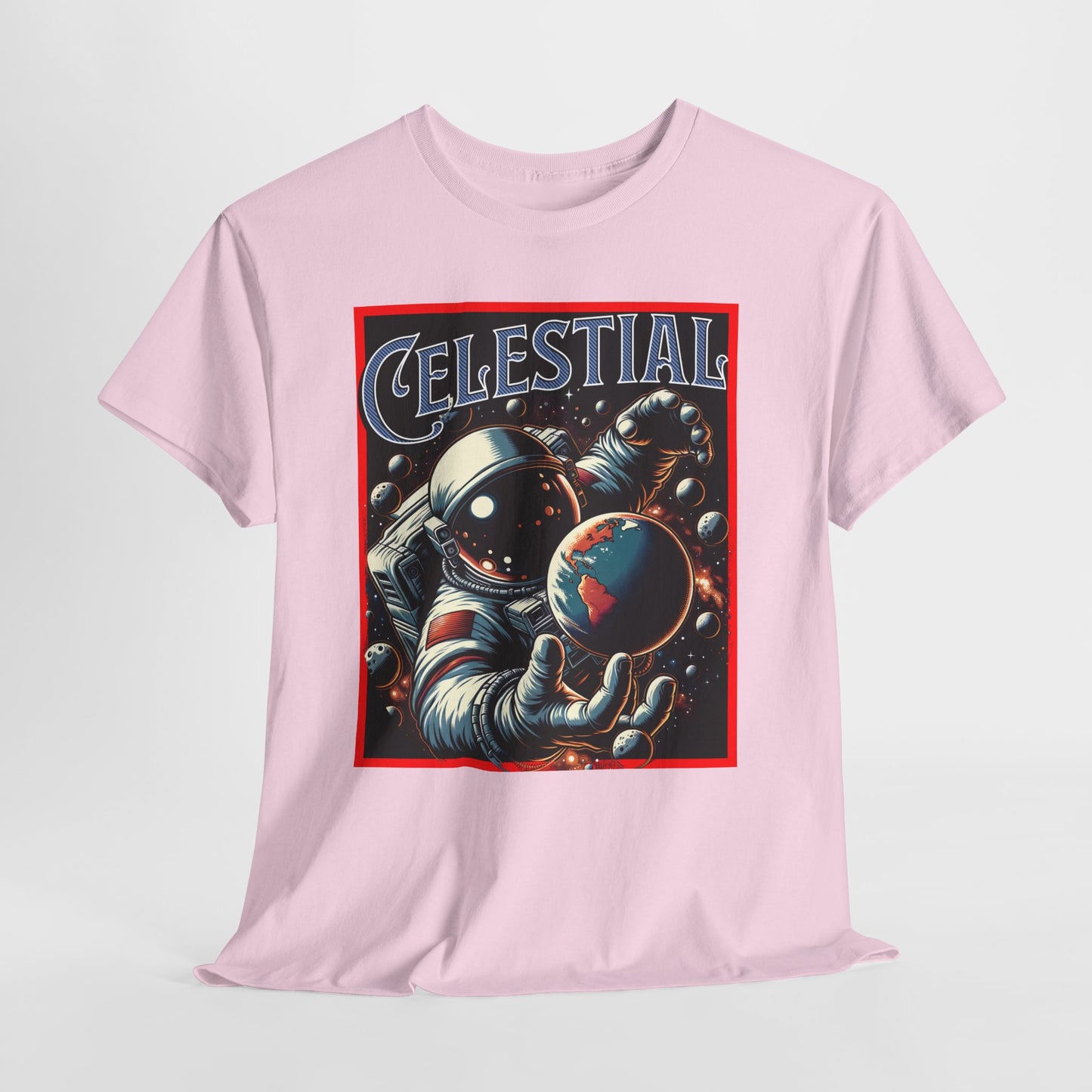 Celestial Astronaut Tee - Unisex Vintage Space Graphic T-Shirt, png, t-shirt, tshirts