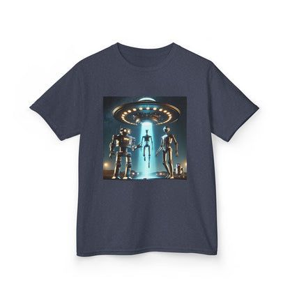 Alien Encounter Kids Tee, Fun Graphic Tee for Young Explorers, Perfect for Birthdays, Space Lovers, Casual Wear, Gift Idea