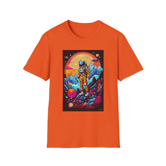 Astronaut Adventure T-Shirt | Cosmic Space Tee, Unisex Graphic Shirt, Gift for Space Lovers, Festival Wear, Outer Space Design
