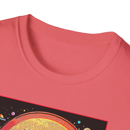 Astronaut Adventure T-Shirt | Cosmic Space Tee, Unisex Graphic Shirt, Gift for Space Lovers, Festival Wear, Outer Space Design