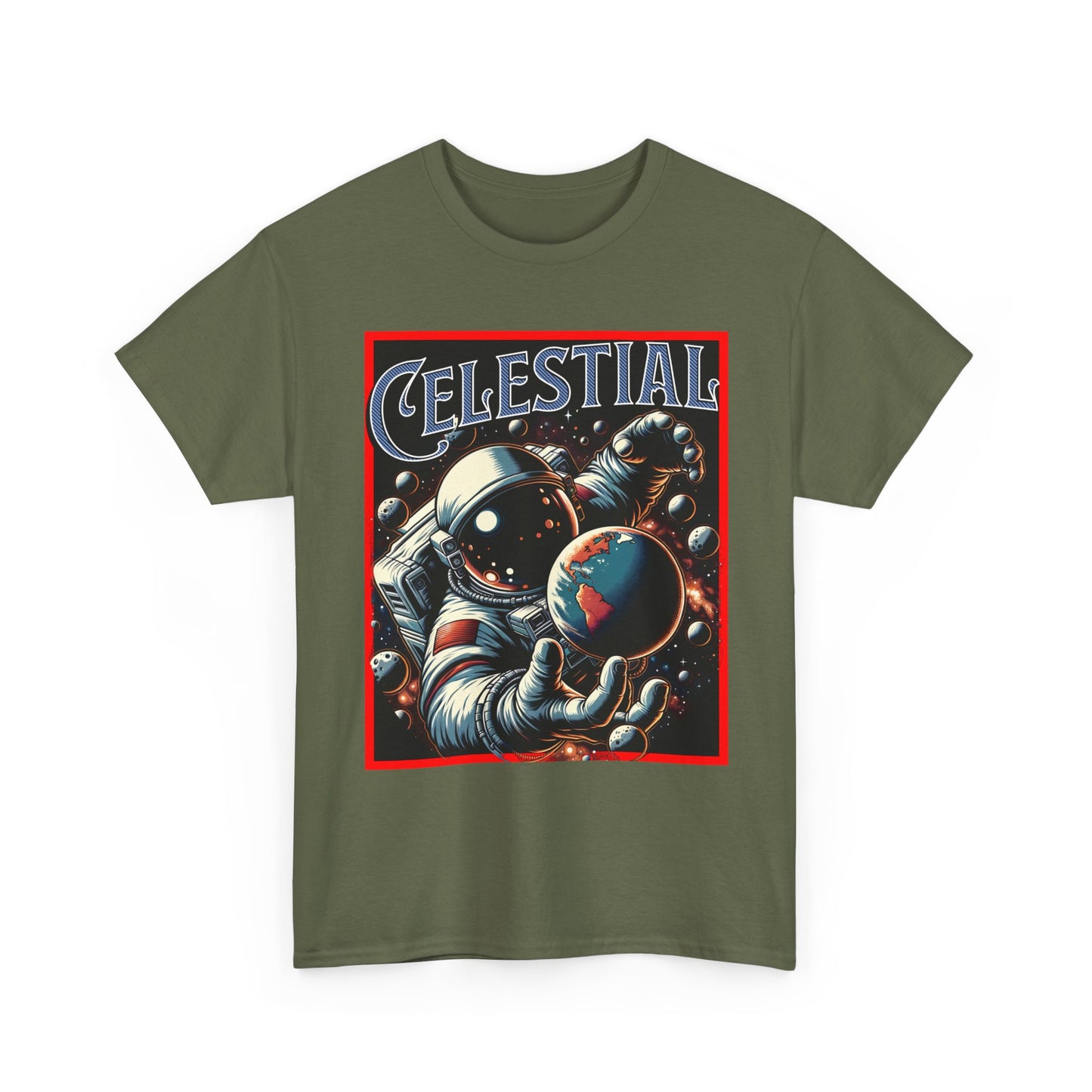 Celestial Astronaut Tee - Unisex Vintage Space Graphic T-Shirt, png, t-shirt, tshirts