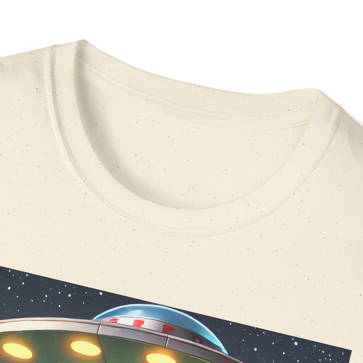 Cute Alien Dinosaur Unisex T-Shirt, Fun Graphic Tee, Kids & Adults, Space Theme, Playful Gift Idea, Birthday, Casual Wear