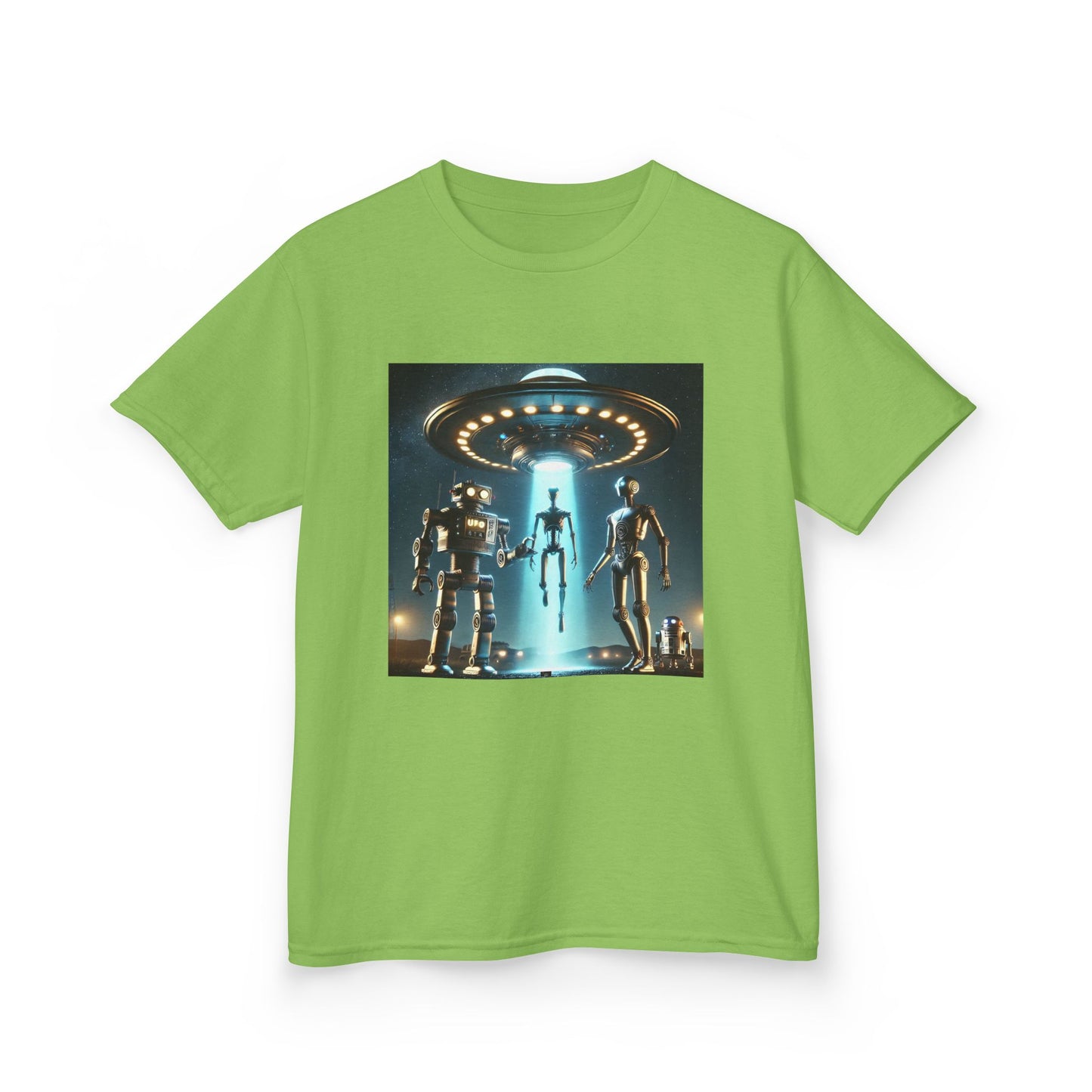 Alien Encounter Kids Tee, Fun Graphic Tee for Young Explorers, Perfect for Birthdays, Space Lovers, Casual Wear, Gift Idea