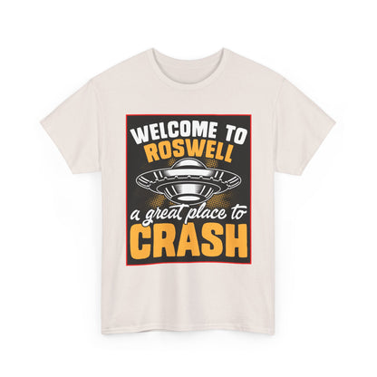 Roswell, UFO, Unisex Heavy Cotton Tee, graphic design, png, t-shirts, t-shirt, tshirts